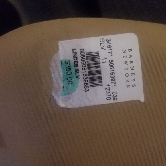 FiveSeventyFive  Silver ankle boots - Picture 4 of 5